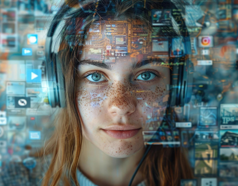 An authentic Irish marketing professional analyzing a live data dashboard to refine human-centric AI content for #1 ranking, representing MJ’s local expertise.